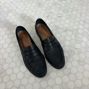 Rag & Bone Black Leather Flats